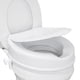 thumbnail image 1 of Elevador de Asiento de Inodoro HealthSmart con Elevación de 10 cm y Abrazaderas de Tapa, 1 of 9