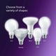 thumbnail image 2 of Bombilla LED PHILIPS A19 de 9 W, color blanco suave, 2700 K (paquete de 8), 2 of 3