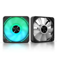 Ventilador Para Pc Apnx Fp2-120 Pwm Argb, Color Negro