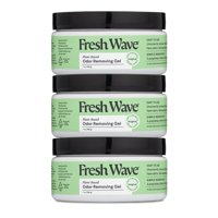 Gel Eliminador De Olores Fresh Wave, Paquete De 3 Unidades, 200 Ml, Dura De 15 A 30 Días