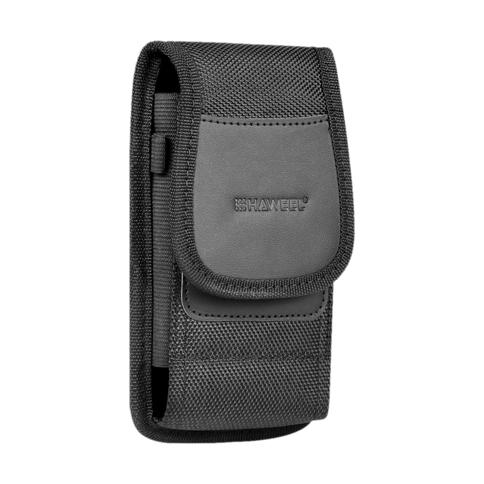 Magideal - Funda Para Teléfono Celular Estuche De Transporte Accesorio Para Teléfono Celular Estuche Protector Negro A Prueba De Golpes Resistente A Los Arañazos , L Verticales