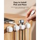 thumbnail image 5 of Rocoren Clips para cables magnéticos ajustables, paquete de 6, 5 of 8