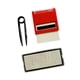 thumbnail image 3 of Kit De Sellos De Tinta Con Ranura Para Abatible Hacia Atrás, Número De Bricolaje, Para Padres, Maestros Y Escuela, 14 Mm X 38 Mm, Rojo, 3 of 5