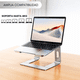 thumbnail image 4 of Soporte Base Aluminio Para Mac MacBook Notebook 10 - 17, 4 of 6