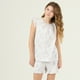 thumbnail image 1 of Pijama de Niña Jose Short Blanco Estampado, 1 of 5