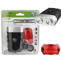 Tomasstore - Kit Luces Bicicleta Luz Delantera Trasera Alta Intensidad