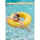 thumbnail image 4 of Set de anillos inflables para piscinas con forma de tubo de fruta Sloosh, paquete de 4, 4 of 8