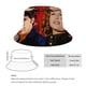 thumbnail image 2 of Giallo Terror Thriller Sombrero bucket para adultos, gorra de protección solar, sombrero de pescador plegable para viajes al aire libre, pesca y actividades de verano, 2 of 6