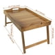 thumbnail image 5 of Bandeja para Cama Utoplike de Madera de Acacia Plegable Grande 51x33x25 cm, 5 of 7