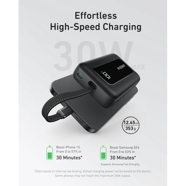 Anker Zolo Power Bank 20000mAh 30W USB-C | Lider