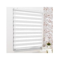 Genérico - Cortinas Roller Dúo 120 X 200 Blanca 317