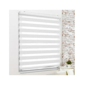 Genérico - Cortinas Roller Dúo 120 X 200 Blanca 317