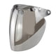 thumbnail image 1 of 3 Snap Visor Lens Shield Para Cascos Jet Parabrisas Retro Durable Plata, 1 of 5