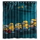 thumbnail image 1 of Cortina de ducha de Gru, mi villano favorito, juego de cortinas de baño con ganchos, tamaño 66 x 72 pulgadas, 1 of 3