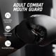 thumbnail image 2 of Protector bucal Hayabusa Combat Sports para adultos, negro/rojo, con funda, 2 of 7