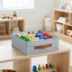thumbnail image 3 of Caja de Almacenamiento Compartimentada, Contenedor de Tela para Armario, Cesta de Almacenamiento Plegable para Organizar Ropa Azul Claro-20 cuadrícula, 3 of 6