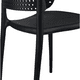 thumbnail image 4 of Silla Plástica Negra Comedor Terraza Apilable PVC, 4 of 7