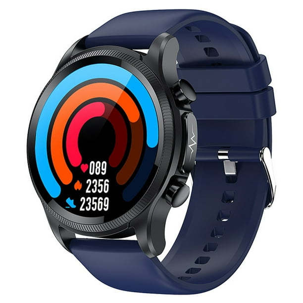 Reloj inteligente con llamadas y monitor de actividad física para deportes, running y relojes digitales.