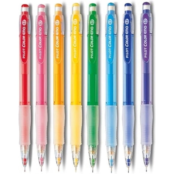 Lápiz mecánico PILOT Color Eno 0.7 mm Set de 8 colores