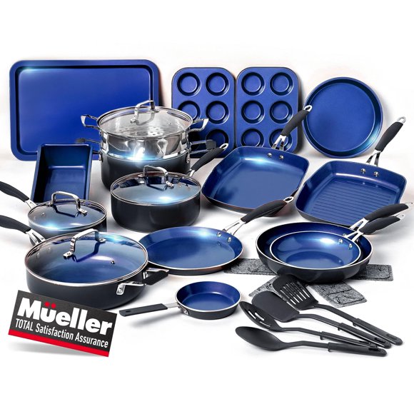 Set de utensilios de cocina JANSKA Sapphire UltraClad para inducción