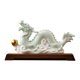 thumbnail image 5 of Figura De Dragón Chino, Adorno, Estatua De Dragón Chino Para Dormitorio, Estantería, Base De Madera De Celadón, 5 of 5