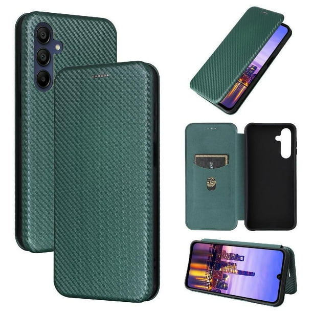 Funda Flip para FOXDOCK Samsung Galaxy A16 - Funda magnética de negocios, funda protectora delgada