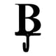 thumbnail image 1 of Gancho de pared Village Wrought Iron letra B pequeño negro, 1 of 1