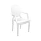 thumbnail image 2 of Silla Art Ghost Con brazos Blanco, 2 of 4