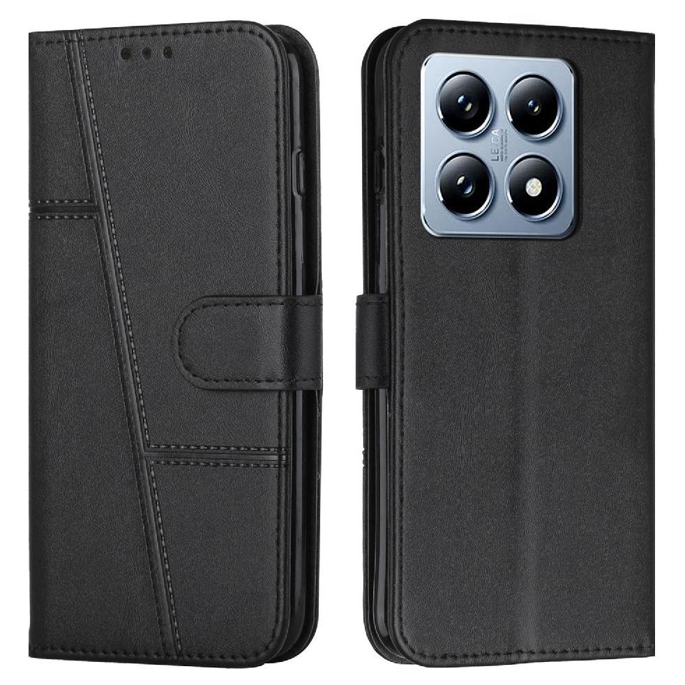 Foxdock - Funda Flip Para Xiaomi 14T Pro – Carcasa Delgada Y Resistente A Impactos Con Soporte Para Uso Diario Y Profesional