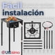 thumbnail image 5 of Estufa Fogón 1 Plato Rústica Camping + Kit De Instalación, 5 of 9