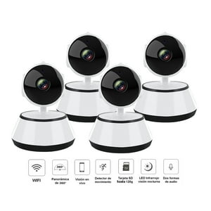 Vipa - Pack 4 Cámaras Seguridad Ip Wifi Interior Modelo R15