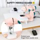 thumbnail image 5 of Máquina de coser Magicfly Mini de doble velocidad rosa, 5 of 8