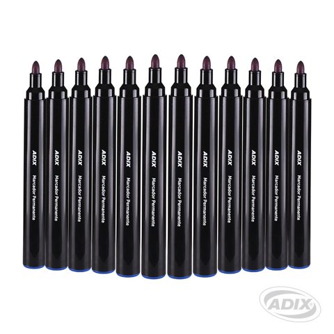 Marcador Permanente Azul (057) Adix