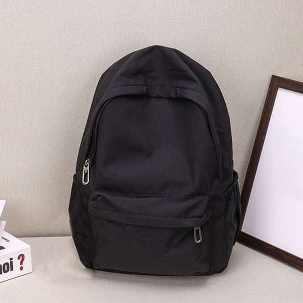 High Quality New Waterproof Nylon Women Backpack Female Travel Bag Backpacks Schoolbag for Teenage Girls Solid Color Bookbag