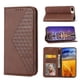 thumbnail image 1 of Funda Flip FOXDOCK para iPhone 7 Plus/8 Plus , Estilo Billetera con Diseño Rombo, Correa de Mano y Soporte, Uso Diario, 1 of 5