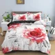 thumbnail image 1 of x1251 Bed Sheets/ Floral Bedding Set Luxury Cozy Duvet Cover Set With Pillowcase Beautiful Roses Bedclothes For Bedroom Decor Twin 3-Piece Bedding Set (1 Duvet Cover + 2 Pillow Shams) nj1251, 1 of 5