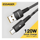 thumbnail image 3 of Cable carga super rápida y datos USB tipo c 120w 2 metros, 3 of 3