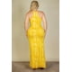thumbnail image 5 of Vestido Largo Ajustado Con Estampado Tie Dye De Talla Grande, 5 of 5