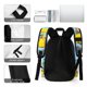 thumbnail image 5 of El Autobús Mágico-theme Backpack, Campus style schoolbag Bookbag with Adjustable Shoulder Straps And Large Zip Compartment, Unisex Travel Bags.42x30x15cm, 5 of 6