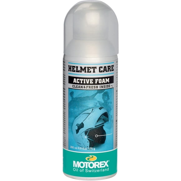 Spray para cuidado de casco Motorex 102347 espuma limpiadora y protectora
