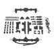 thumbnail image 1 of Kits De Repuesto Para Actualización De Coche RC Reemplazo De Actualización RC Para Coche RC Hobby MN82 LC79 1/12 Negro, 1 of 5
