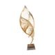 thumbnail image 3 of Estatua de Metal de arte abstracto para decoración del hogar, centro de mesa único, figura, escultura, decoración de escritorio para dormitorio, estan Grande Claro, 3 of 5