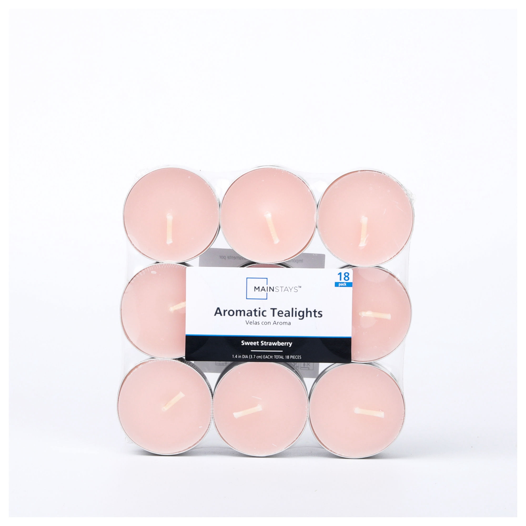 Vela Color Aroma 18 Unidades 1 Un Mainstays