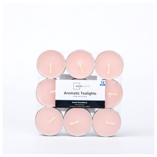 Vela Color Aroma 18 Unidades 1 Un Mainstays