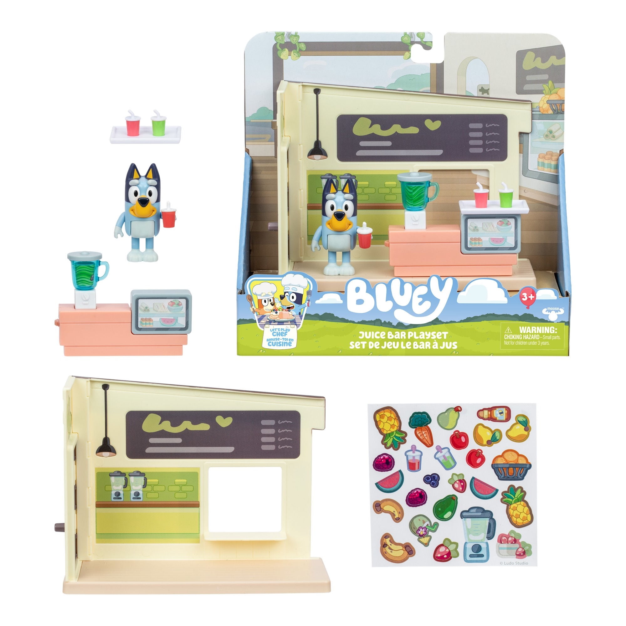 Bluey - Play Set Puesto De Jugos