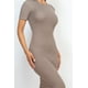 thumbnail image 2 of Vestido Midi Ajustado de Canalé, 2 of 5