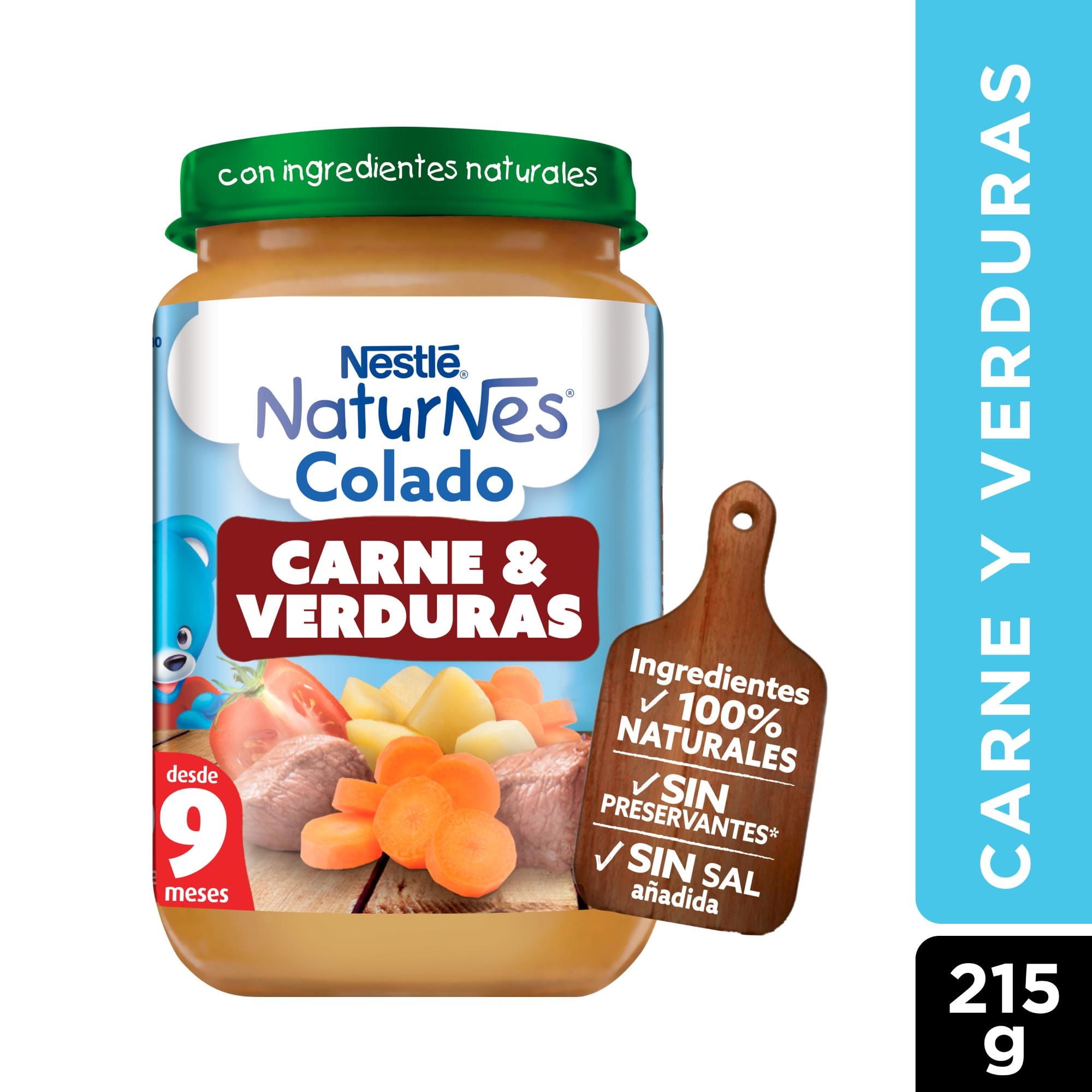 Colado Carne Y Verduras 215 g Nestle