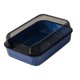 thumbnail image 1 of Suministros Para Caja De Arena Para Gatos De Cara Alta, Resistente, Alto, Protector De Aerosol, Bandeja Para Arena Para Gatos, Color Azul, 1 of 5