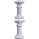 thumbnail image 1 of 2 Decoraciones De Dise?o De Escultura De Soporte De Candelabro De Pedestal De Estatua De Pilar Romano, 1 of 2