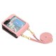 thumbnail image 1 of Funda Cartera para Samsung Galaxy Z Flip 6 Tarjetero Soporte Magnético y Correa Rosa, 1 of 5